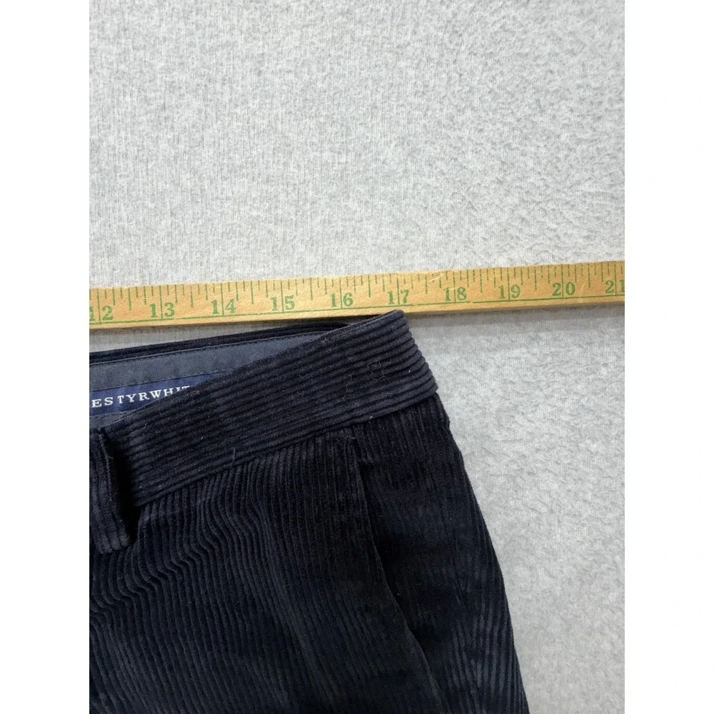 Charles Tyrwhitt Pants Mens 34x30 Navy‎ Corduroy Chino Straight Casual Everyday